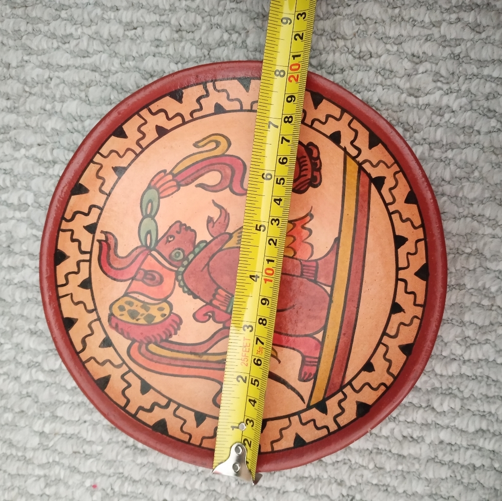 Handcrafted Ceramic Plate - Picture 4 of 6